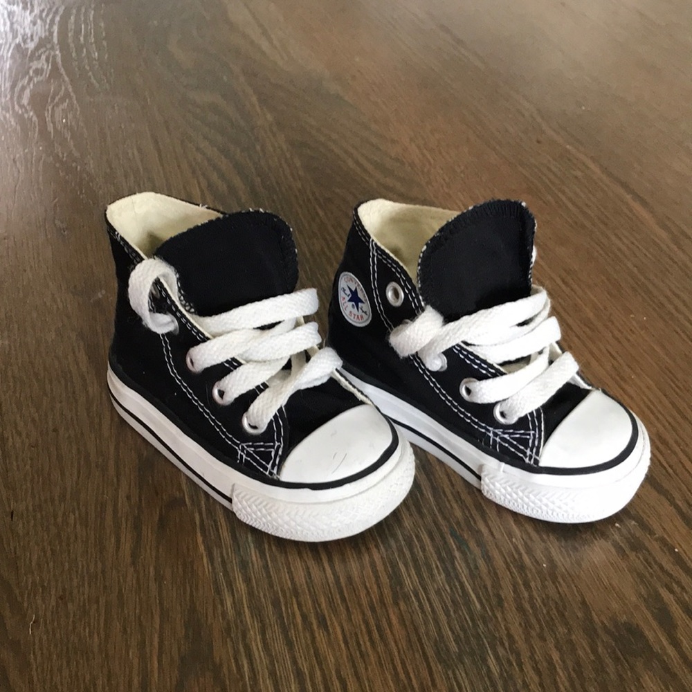 Black Hightop Converse